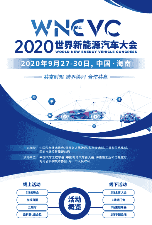 2020世界新能源汽車大會新聞發(fā)布會在京召開
